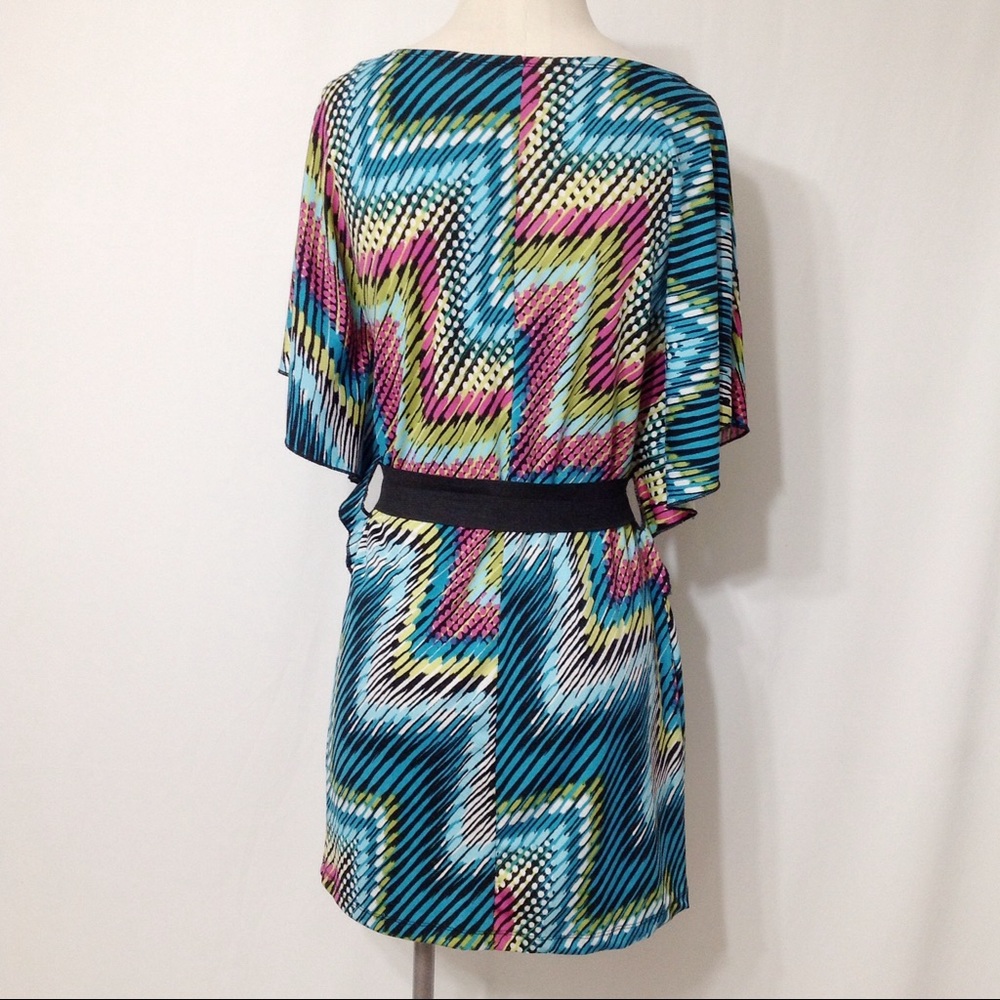 Speechless Zigzag Pattern Belted Dress/Tunic - image 3